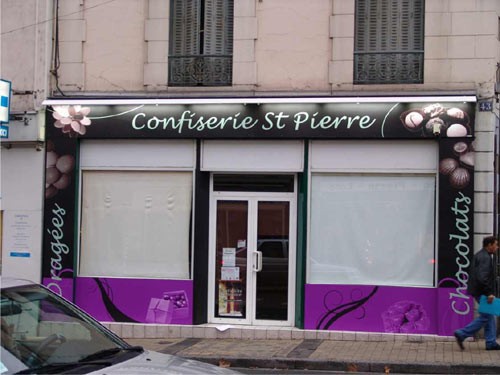 ENSEIGNE CONFISERIE ST-PIERRE