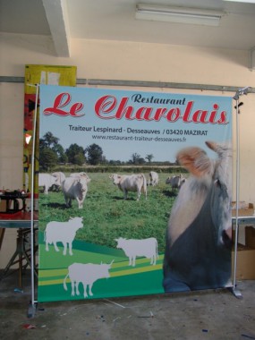 BÂCHE DE CHAROLAIS